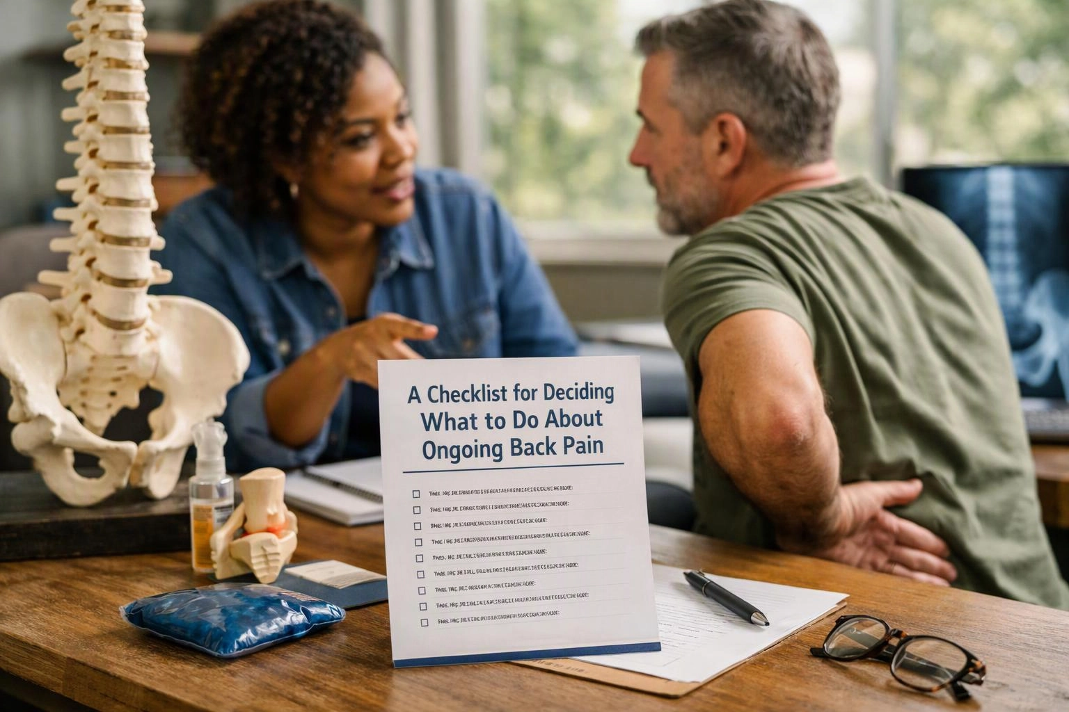 A Checklist for Deciding What to Do About Ongoing Back Pain