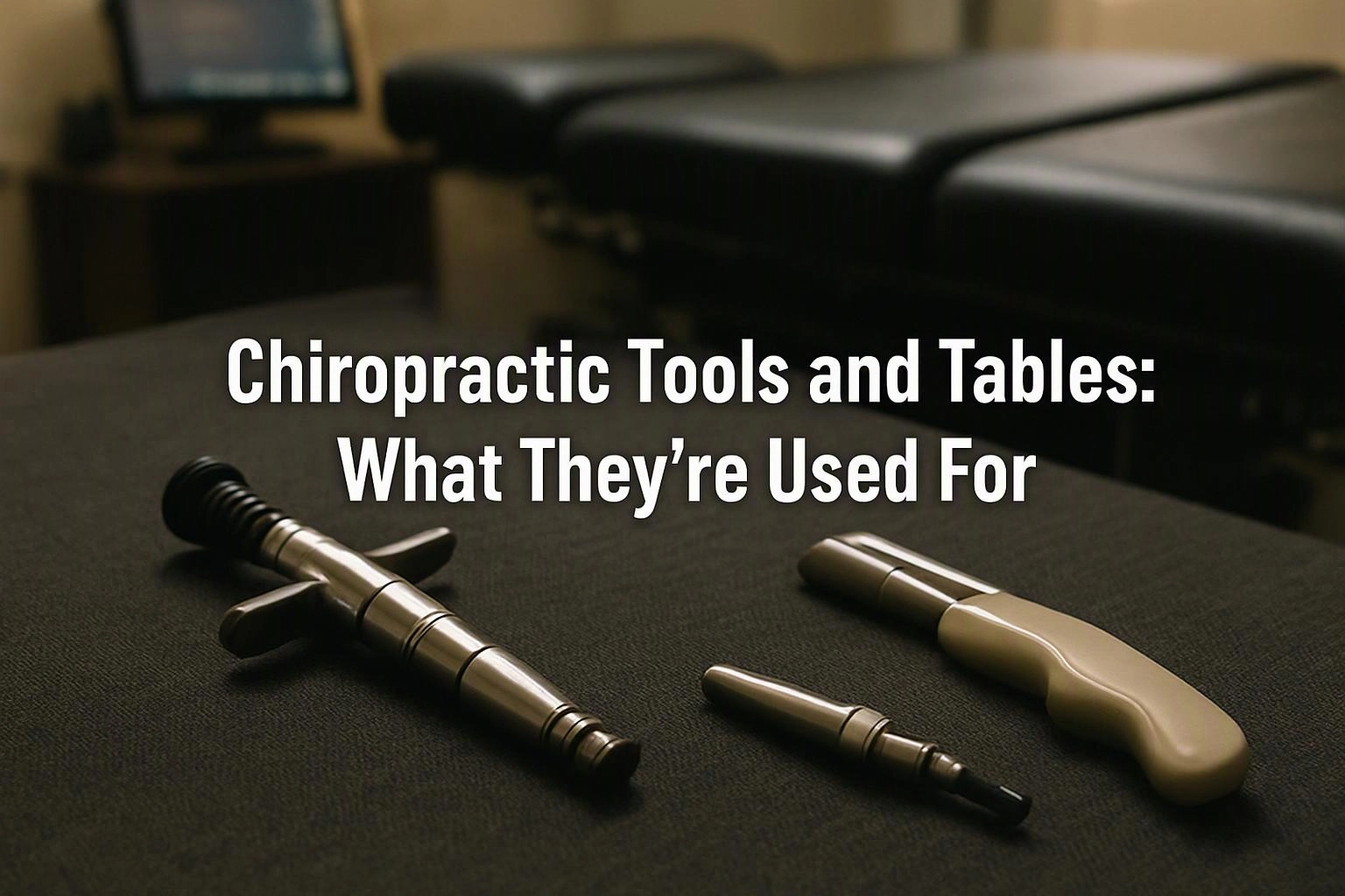 Chiropractic Tools and Tables: What They’re Used For