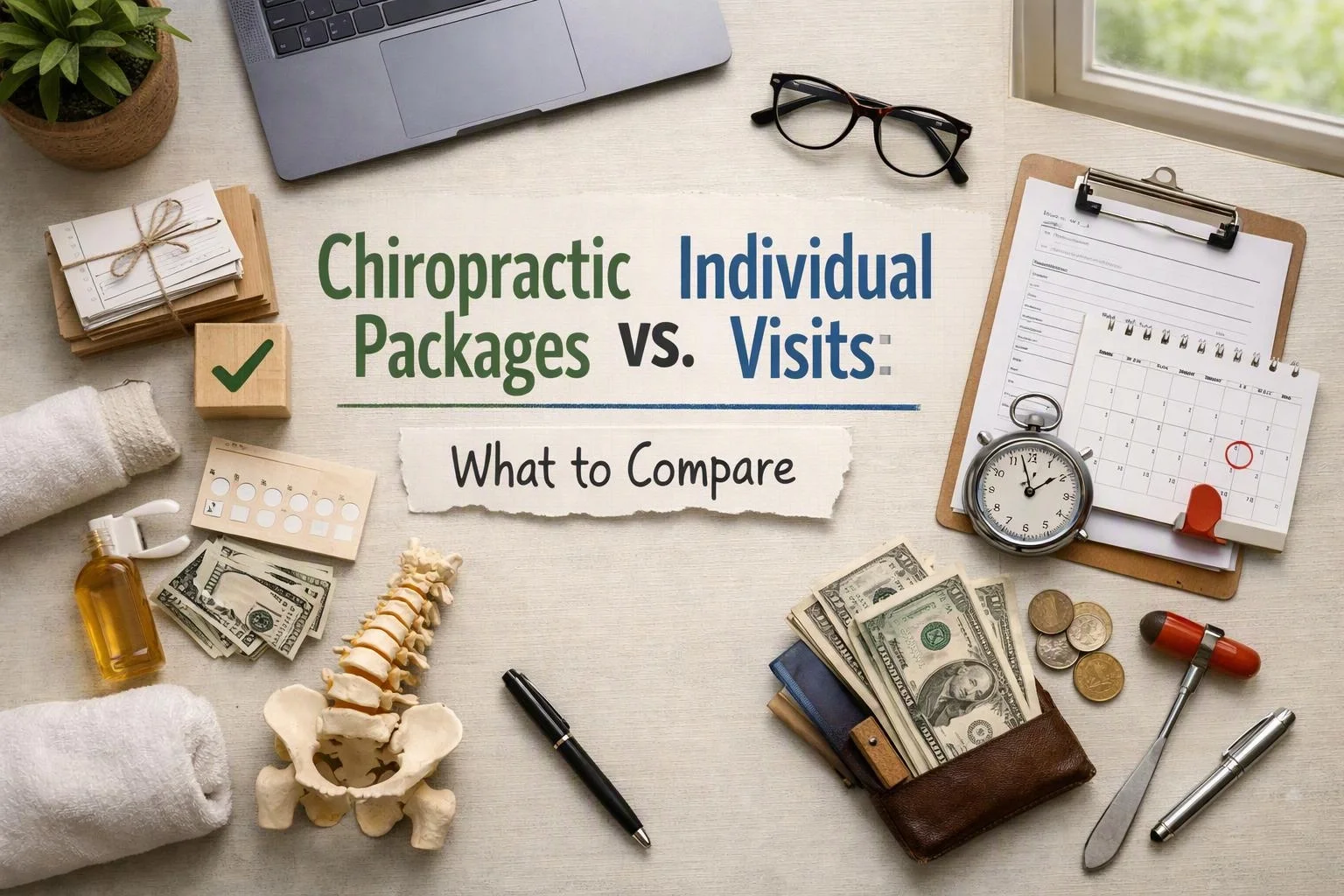 Chiropractic Packages vs. Individual Visits: What to Compare