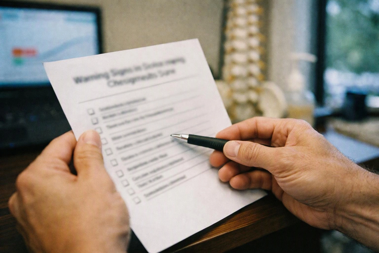 Warning Signs to Check Before Seeking Chiropractic Care